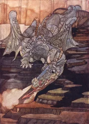 Le dragon tué par Saint George