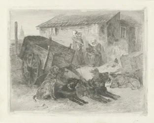 Le chariot à chiens