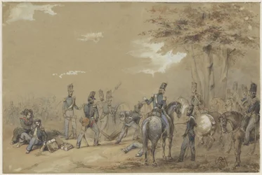 Infanterie en combat