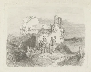 Hommes près d