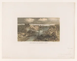 Vue de la ville (neuvième siècle)