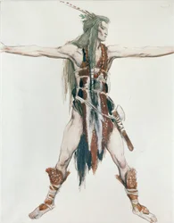 Conception de costume pour Siegfried, vers 1850-1880