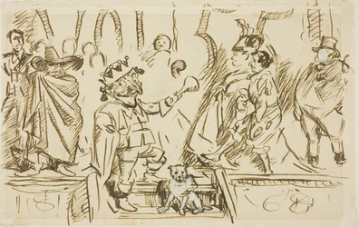 Étude pour la page de titre, de Punch, volume 55