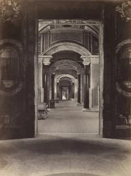 Bibliothèque du Vatican, vers 1860 (épreuve à l
