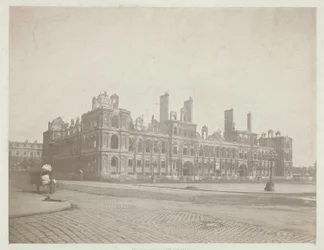Paris Incendié (La façade de l