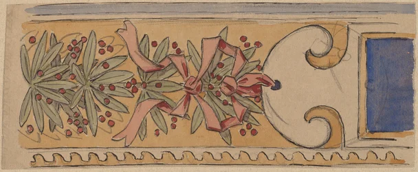 Étude pour un motif de bordure