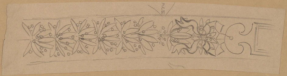 Étude pour une bordure