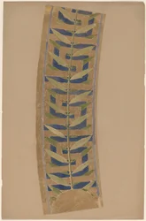Étude pour un dessin de bordure