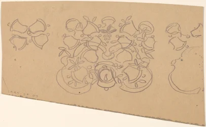 Étude pour un dessin de bordure [verso]