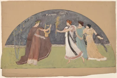 Étude pour une lunette