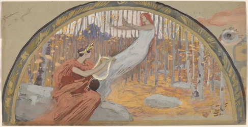 Étude pour une lunette