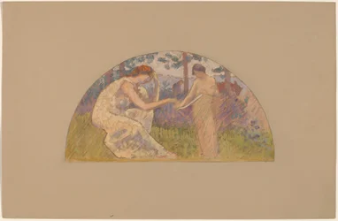 Étude pour une lunette