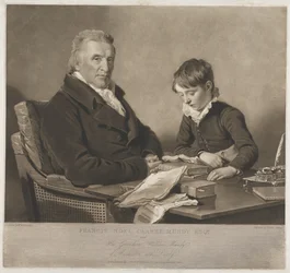 Francis Noel Clark Mundy et son petit-fils, William