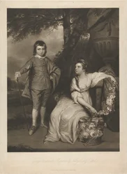 George, vicomte de Malden, et Lady Elizabeth Capel