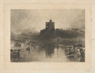 Château de Norham, sur la rivière Tweed