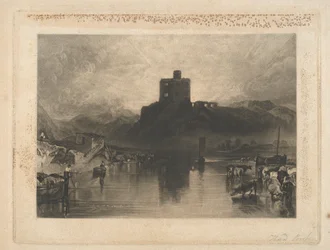 Château de Norham, sur la rivière Tweed