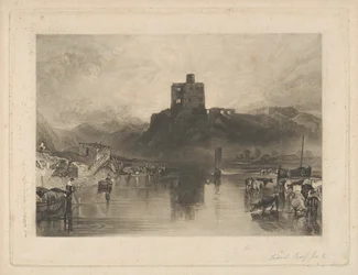 Château de Norham, sur la rivière Tweed