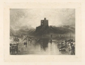 Château de Norham, sur la rivière Tweed