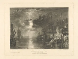 Les boucliers sur la rivière Tyne