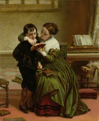 George Herbert et sa mère