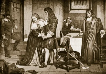La séparation de Lord et Lady Russell, 1683