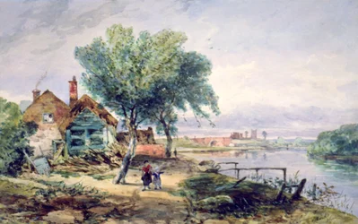 Vue de la Tamise près de Sonning