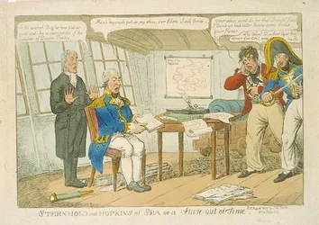 Sternhold et Hopkins en mer ou une strophe hors du temps, 1809