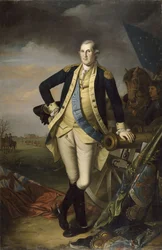 George Washington après la Bataille de Princeton le 3 janvier 1777