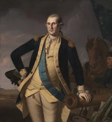 George Washington à la bataille de Princeton, c. 1779