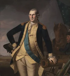 George Washington à la bataille de Princeton, vers 1779