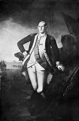 George Washington, premier président des États-Unis, fin 18e-début 19e siècle