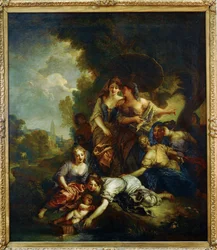 Moise sauve des eaux - Moses saved from the river ...
