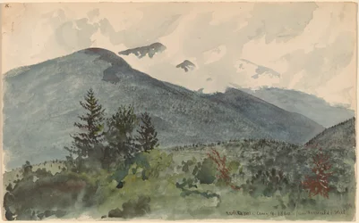 Montagnes Blanches depuis la colline de Fernald