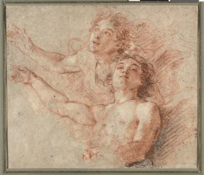 Deux anges en vol