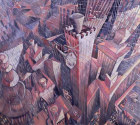 Tempête de grêle à Manhattan, 1995