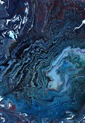 Acrylic Pouring, 2020