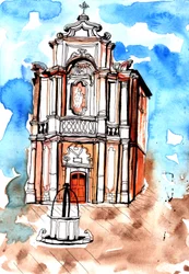 Bâtiment à Sienne, 2020