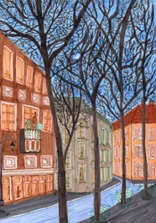 Friedrichshain la nuit, 2017