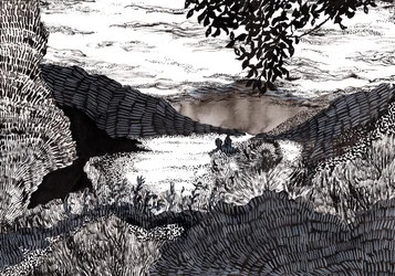 Paysage brumeux, 2020