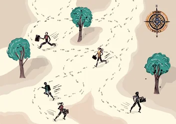 Courir au travail, 2013