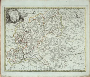 Carte générale du gouvernorat de Kazan, 1779
