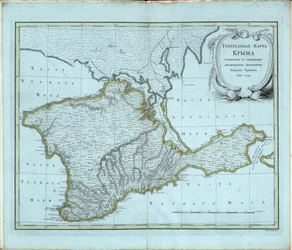 Carte générale de la Crimée