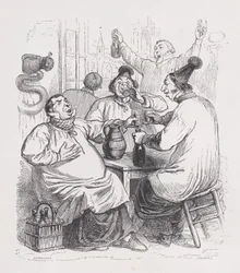 Les Chanteurs de la paroisse des Œuvres complètes de Béranger, 1836