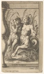 Deux tritons s