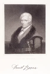 Daniel Boone (1736-1813) gravé par James Barton Longacre
