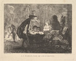 La Marchande de Châtaignes, 1762