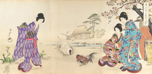 Album de femmes du château de Chiyoda, 1895