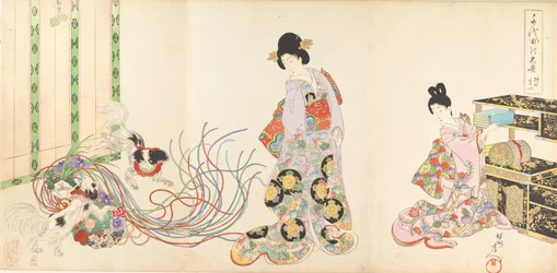 Album de femmes du château de Chiyoda, 1895