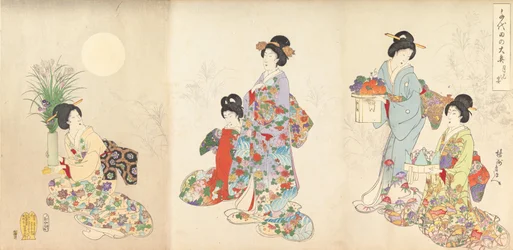 Album de femmes du château de Chiyoda, 1895