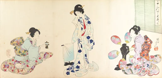 Album de Femmes du Château de Chiyoda, 1895